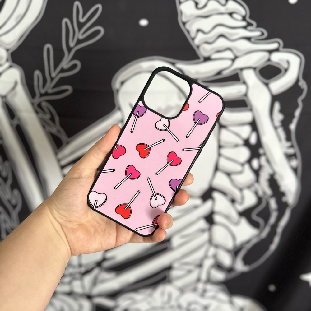 Heart Lollipop Iphone 13 Pro Max Case